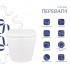 Унітаз підвісний Swan Rimless 520х360х320 мм, White, з сидінням Slim Duroplast/ Soft-close/ Quick Release QT16335178W Qtap
