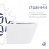 Унітаз підвісний Swan Rimless 520х360х320 мм, White, з сидінням Slim Duroplast/ Soft-close/ Quick Release QT16335178W Qtap