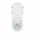 Унітаз підвісний Swan Rimless 520х360х320 мм, White, з сидінням Slim Duroplast/ Soft-close/ Quick Release QT16335178W Qtap