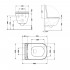 Унітаз підвісний Tern Rimless 490x340x350 мм, White, з сидінням Slim Duroplast/ Soft-close/ Quick Release QT1733052ERW Qtap