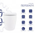 Унітаз підвісний Robin Ultra Quiet 520x365x365 мм, White, з сидінням Slim Duroplast/ Soft-close/ Quick Release QT13332381AW Qtap