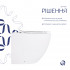 Унітаз підвісний Robin Ultra Quiet 520x365x365 мм, White, з сидінням Slim Duroplast/ Soft-close/ Quick Release QT13332381AW Qtap