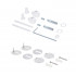 Унітаз підвісний Robin Rimless 575x360x360 мм, White, з сидінням Slim Duroplast/ Soft-close/ Quick Release QT13332141ERW Qtap