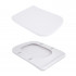 Унітаз підвісний Tern Ultra Quiet 490x365x325 мм, White, з сидінням Slim Duroplast/ Soft-close/ Quick Release QT17332303ASW Qtap