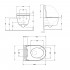 Унітаз підвісний Taurus Ultra Quiet 490х360х380 мм, White, з сидінням Slim Duroplast/ Soft-close/ Quick Release QT2433084EUQW Qtap