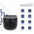Унітаз підвісний Taurus Ultra Quiet 490х360х380 мм, Matt Black, з сидінням Slim Duroplast/ Soft-close/ Quick Release QT2433084EUQMB Qtap