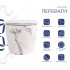 Унітаз підвісний Robin Ultra Quiet 490×365×325 мм, Marble, з сидінням Slim Duroplast / Soft-close / Quick Release QT13332381АSMR Qtap