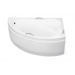 Ванна акрилова ADA 160х100 права, без обудови і ніг, З отворами під ручки