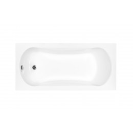 Ванна акрилова ARIA 130х70 (соло) без ручок і БЕЗ отворів під ручки