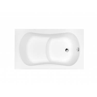 Ванна акрилова ARIA REHAB 120х70 без обудови і ніг/БЕЗ отворів під ручки