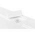 Піддон півкруглий AXIM UltraSlim 90х90 білий + сифон