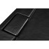 Піддон прямокутний AXIM 120х90x4.5 stone effect чорний + сифон от Besco в магазине St-Lviv