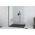 Піддон прямокутний AXIM 120х90x4.5 stone effect чорний + сифон от Besco в магазине St-Lviv