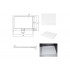 Піддон прямокутний AXIM UltraSlim 130x90 + сифон
