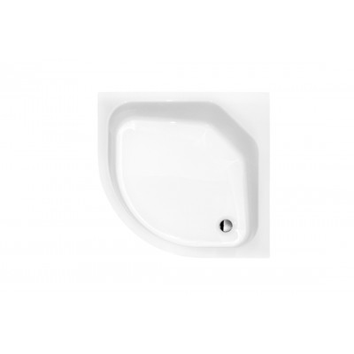 Піддон півкруглий DIPER II 80Х80Х15/28,5 + ноги Піддон півкруглий DIPER II 80Х80Х15/28,5 + ноги