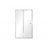 Душові двері Duo slide 100x195 профіль хромований блискучий, скло прозоре Душові двері Duo slide 100x195 профіль хромований блискучий, скло прозоре