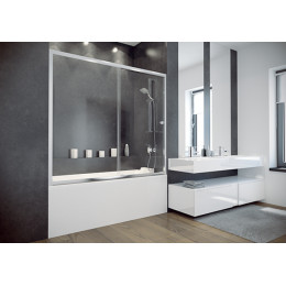 Шторка для ванни BESCO Duo Slide II 170x150