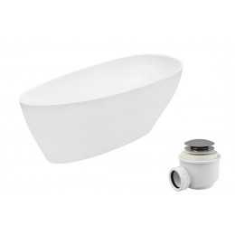 Ванна GOYA XS 142x62 з сифоном клік-клак Ванна GOYA XS 142x62 з сифоном клік-клак