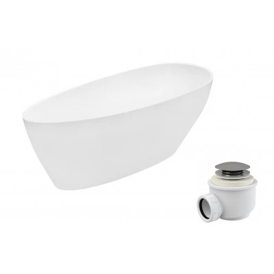 Ванна GOYA XS 142x62 з сифоном клік-клак Ванна GOYA XS 142x62 з сифоном клік-клак