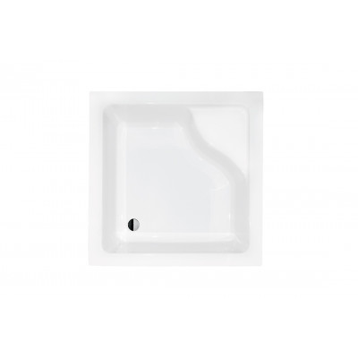 Піддон квадратний IGOR 90х90х24/38,5 см із сидінням + ноги Піддон квадратний IGOR 90х90х24/38,5 см із сидінням + ноги