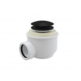 Злив до ванни клік-клак ретро, чорний матовий (OA-KKB) Злив до ванни клік-клак ретро, чорний матовий (OA-KKB)