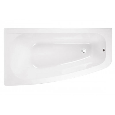 Ванна акрилова LUNA 150х80 Ліва (соло) без ніг Ванна акрилова LUNA 150х80 Ліва (соло) без ніг