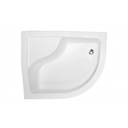 Піддон півкруглий MAXI 100x80х24/38,5 L лівий + ноги Піддон півкруглий MAXI 100x80х24/38,5 L лівий + ноги