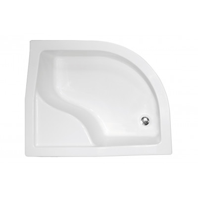 Піддон півкруглий MAXI 120x85х24/35 L + ноги от Besco в магазине St-Lviv