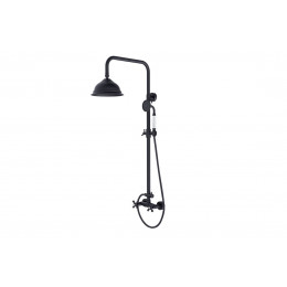 Душова система RETRO чорний мат