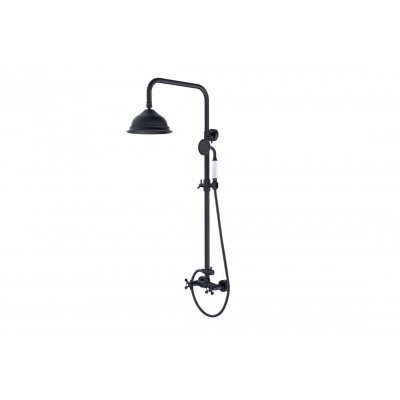 Душова система RETRO чорний мат Душова система RETRO чорний мат