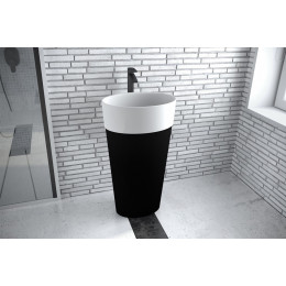 Умивальник вільностоячий UNIQA B&W 32х46