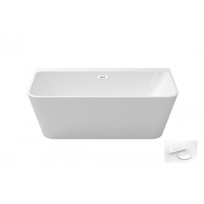 Ванна акрилова VARYA 170х80 з сифоном білим Ванна акрилова VARYA 170х80 з сифоном білим
