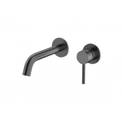 Змішувач до умивальника зі стіни VEO графіт Змішувач до умивальника зі стіни VEO графіт
