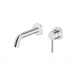 Змішувач до умивальника зі стіни VEO хром Змішувач до умивальника зі стіни VEO хром