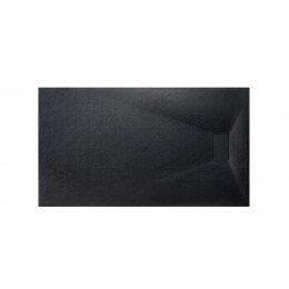 Піддон прямокутний VEXO BLACK 120х90 чорний + сифон