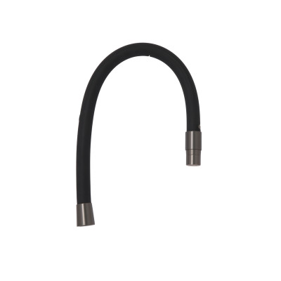 Вилив (575х27х27) для змішувача для кухні з підключенням питної води Vlasta New Gunmetal Black PVD QTVLA5752727GMB49673 Qtap Вилив (575х27х27) для змішувача для кухні з підключенням питної води Vlasta New Gunmetal Black PVD QTVLA5752727GMB49673 Qtap