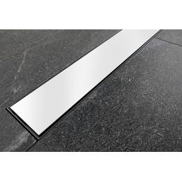 Лінійний душовий трап Virgo White 80 Лінійний душовий трап Virgo White 80