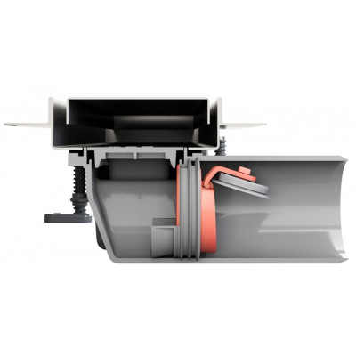 Virgo-S Cухий сифон для лінійних душових трапів Virgo Virgo-S Cухий сифон для лінійних душових трапів Virgo