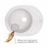 Мийка для кухні (WHI-01) 620х500/200 Lidz