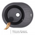 Мийка для кухні (BLA-03) 620х500/200 Lidz