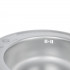 Мийка для кухні врізна 510-D, Satin, 0,8 мм LIDZ510DSAT Lidz