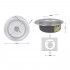 Мийка для кухні врізна 510-D, Micro Decor, 0,8 мм LIDZ510DEC Lidz