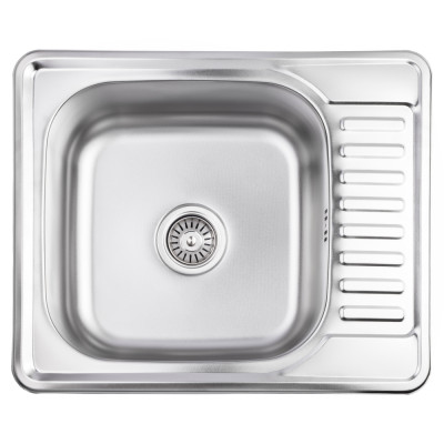 Мийка для кухні врізна 5848, Micro Decor, 0,8 мм LIDZ5848MDEC Lidz