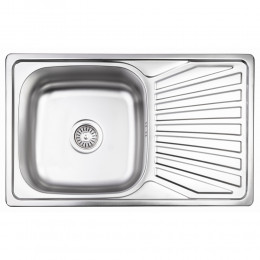 Мийка для кухні врізна 7848, Micro Decor, 0,8 мм LIDZ7848MDEC Lidz