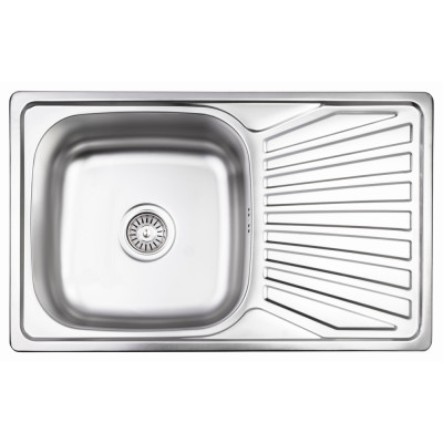 Мийка для кухні врізна 7848, Micro Decor, 0,8 мм LIDZ7848MDEC Lidz