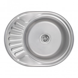 Мийка для кухні врізна 5745, Satin, 0,8 мм LIDZ5745SAT08 Lidz