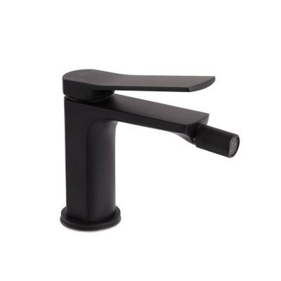 Змішувач для біде Slavonice, Matt Black (k35) QTSLA255BLM45922 Qtap