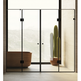 Душові двері WD 5 Полірована 1800 мм.