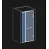Душові двері WD 2 Чорна 600 мм. в магазині St-Lviv Душові двері WD 2 Чорна 600 мм. в магазині St-Lviv