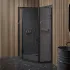 Душова кабіна WK 5 Чорна 1000х1000 мм. в магазині St-Lviv